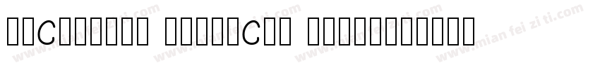 KGCimItal ktikaCim Italic字体转换